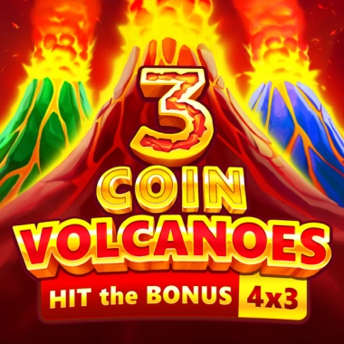 Juega a la 3 Coin Volcanoes bij en Winamax