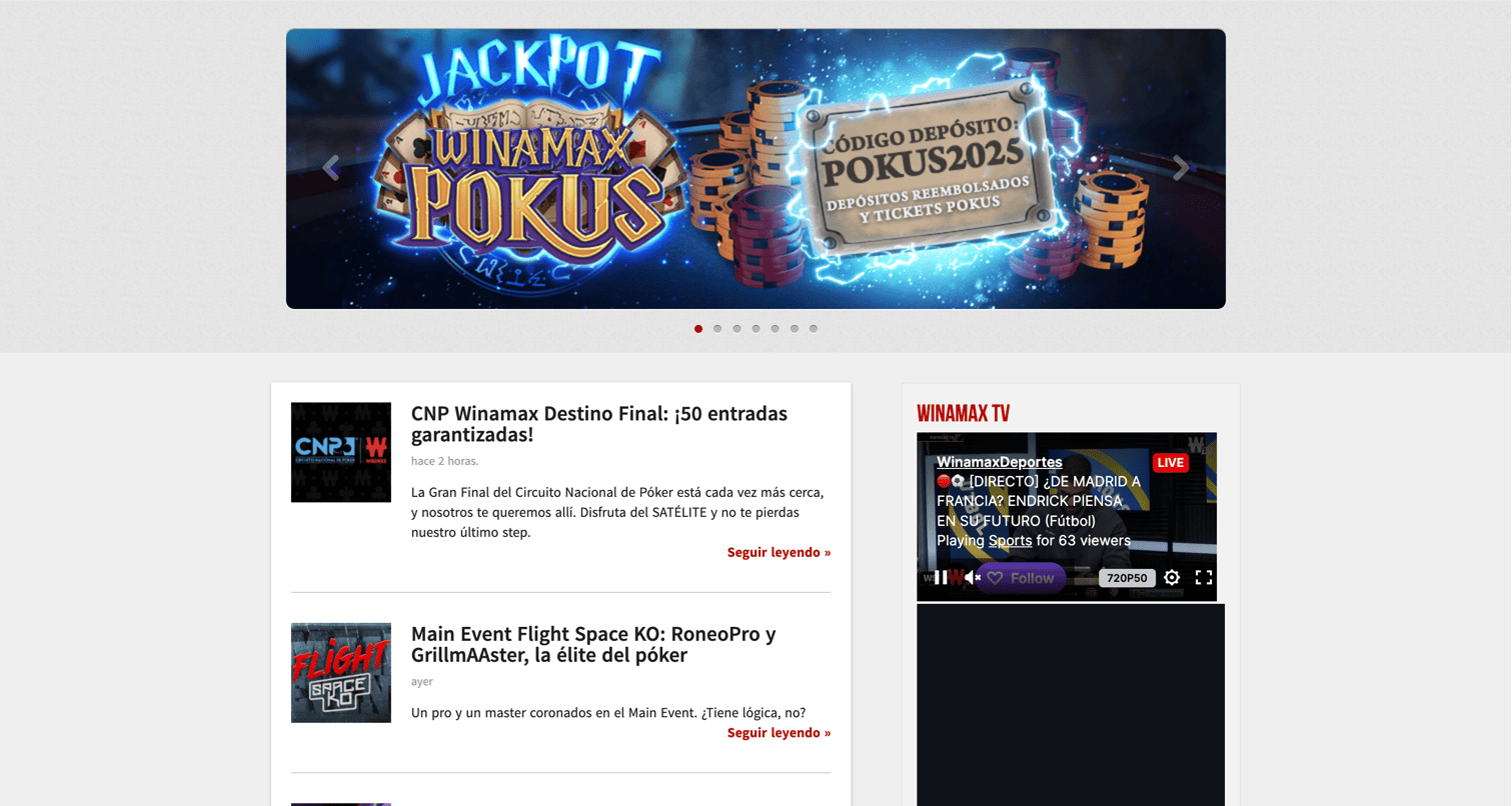 Winamax Casino